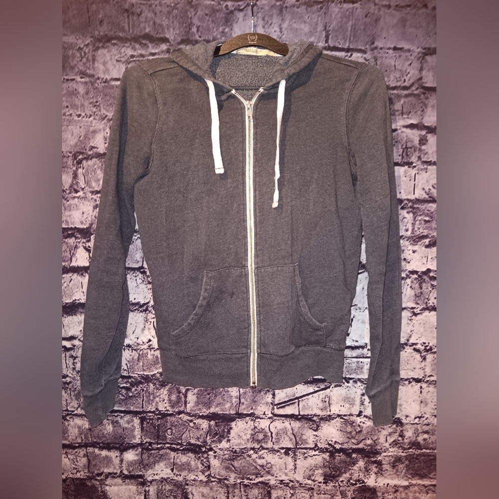Abbot Main Grey Zip Up sz Small
